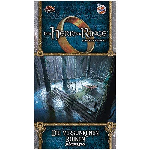 Fantasy Flight Games Herr Der Ringe El Señor de los Anillos: LCG-Paquete de Aventuras de Las ruinas hundidas 4 (FFGD2648)