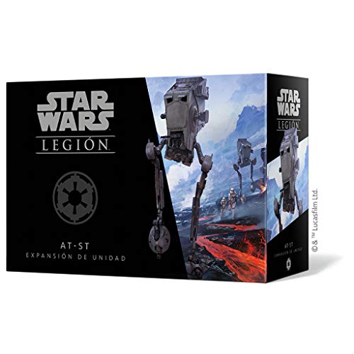 Fantasy Flight Games- Star Wars AT-ST, Color (FFSWL08)