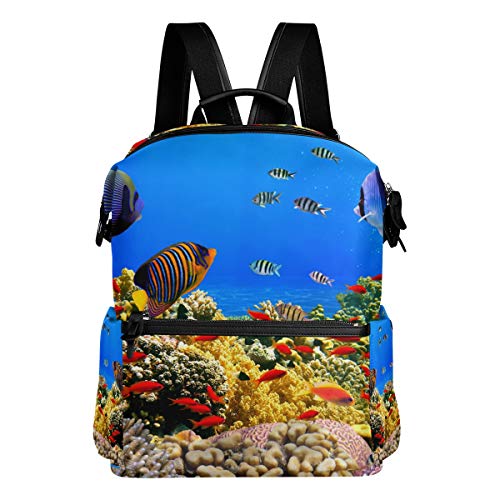 FANTAZIO mochila para niñas Coral Colony Reef Daypack