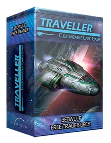 Far Future Enterprises 3002FFE Traveler CCG - Cubierta para barcos Beowulf Free Trader, color azul