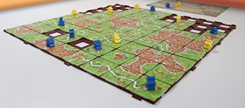 Feldherr baldosa de Terreno cuadrícula Compatible con Carcassonne - Enclavamiento, Amount:9 pcs.