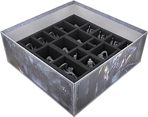 Feldherr Juego de Espuma Organizador Compatible con Bloodborne: el Juego de Mesa - Caja del Juego Principal