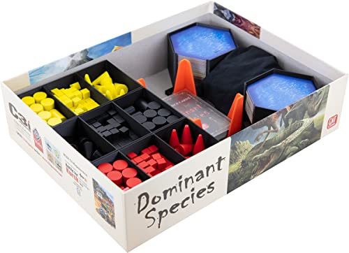 Feldherr Organizer Compatible con Dominant Species Second Edition - Caja de Juego Principal