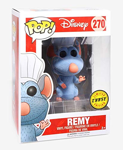 Figura Funko Pop! Disney Ratatouille - Remy Flocked CHASE Pop 10cm