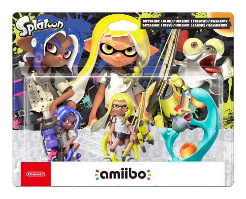 FIGURA NINTENDO AMIIBO SPLATOON PACK X 3