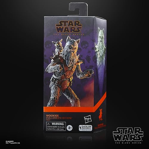 Figura Wookiee (Halloween Edition) Star Wars Edición Especial The Black Series 15 cm