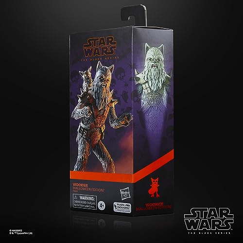 Figura Wookiee (Halloween Edition) Star Wars Edición Especial The Black Series 15 cm