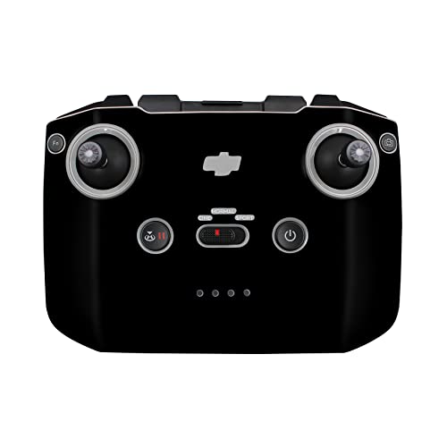 Finest Folia Protector de pantalla compatible con controlador para dron DJI Mini 2, juego de pegatinas a medida, resistente al agua, diseño (controlador K161, negro mate)