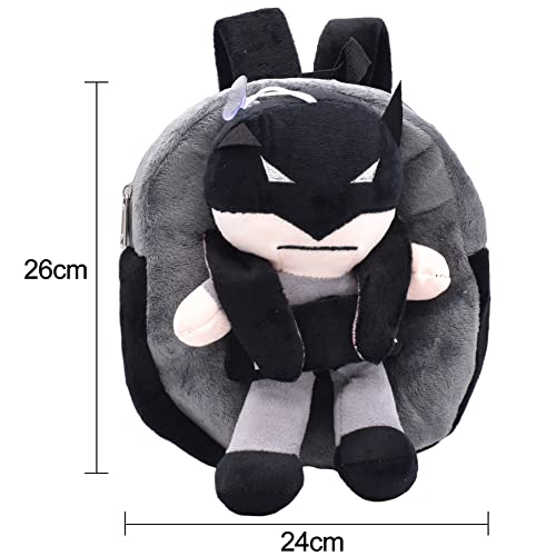 FISAPBXC Batman Mochilas, Mochila Infantil, Bolsa Escuela Mochila para Niños, Avenger Mochilas Escolares, Mochila de Libro de Niñas de Escuela Primaria para Niña Cumpleaños Regalo (25cm)