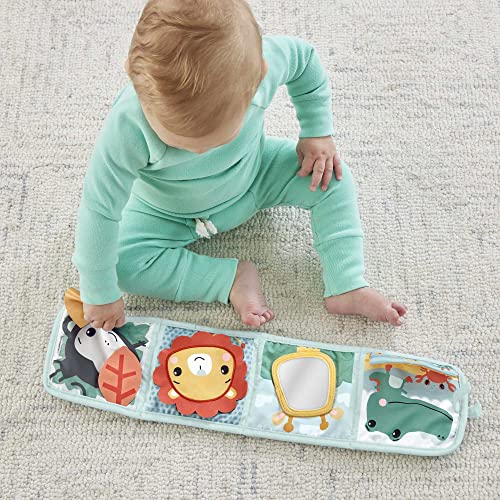 Fisher-Price Panel de actividades Doblar y Jugar, juguete para bebés +3 meses (Mattel HML63)