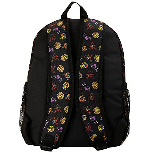 FIVE NIGHTS AT FREDDY'S Mochila | Mochilas Escolares | FNAF Bolsos Infantil para la Escuela | Negro