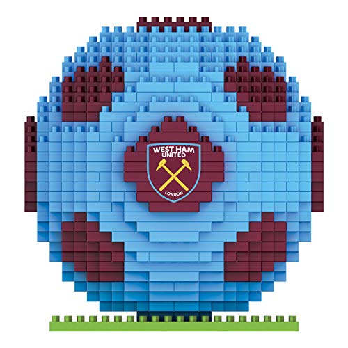 FOCO Juego de construcción de fútbol 3D con licencia oficial del West Ham United FC BRXLZ