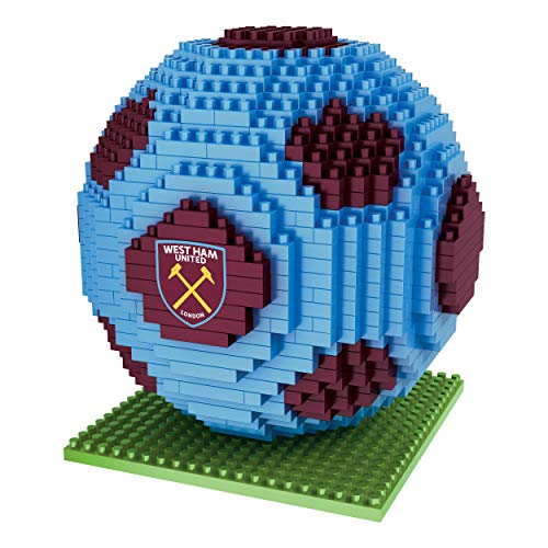 FOCO Juego de construcción de fútbol 3D con licencia oficial del West Ham United FC BRXLZ