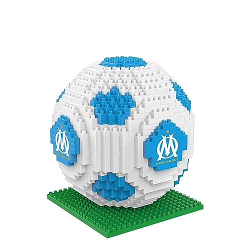 FOCO Licencia oficial del Olympique de Marsella BRXLZ Piedras 3D de Fútbol Juego de construcción 12+ yo