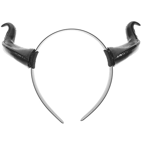 FOMIYES 1 Pc Diadema De Cuerno Diademas De Cuerno De Cosplay De Cuernos Traje De Cosplay De Animales Del Bosque Horn Cuerno Cuerno De Cabra Cabello De Las Mujeres El Plastico