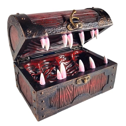 Forged Dice Co Caja de almacenamiento de dados para ratón, con capacidad para hasta 5 juegos de dados poliédricos o 35 dados individuales, compatible con dados de metal poliédricos y miniaturas D&D