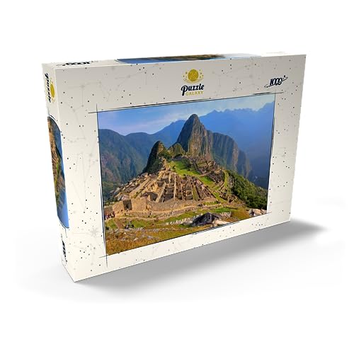 Fortaleza Inca De Machu Picchu sobre El Valle del Urubamba, Perú - Premium 1000 Piezas Puzzles - Colección Especial MyPuzzle de Puzzle Galaxy