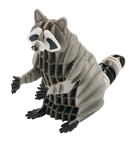 Fridolin Modelo de papel 3D - mapache