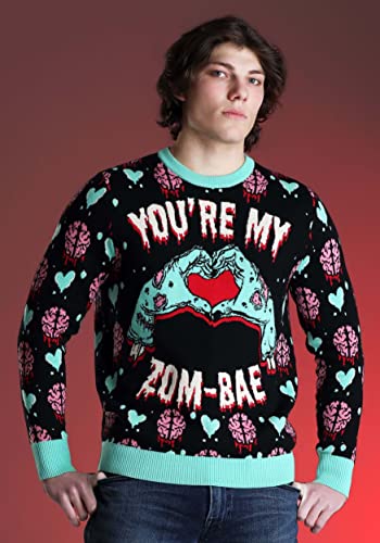 Fun Costumes You'Re My Zom-Bae Valentines Day Sweater for Adults Medium