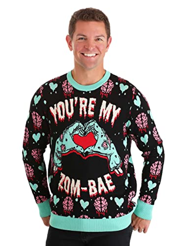 Fun Costumes You'Re My Zom-Bae Valentines Day Sweater for Adults Medium