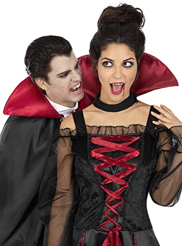 Funidelia | Disfraz de Conde Drácula para hombre Halloween, Terror, Dracula, Vampire - Disfraz para adultos y divertidos accesorios para Fiestas, Carnaval y Halloween - Talla L - Negro