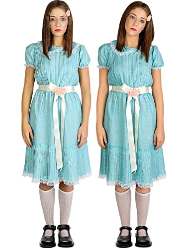 Funidelia | Disfraz de El Resplandor Oficial para Mujer Talla XL The Shining, Películas de Miedo, Stephen King, Terror - Color: Azul - Licencia: 100% Oficial