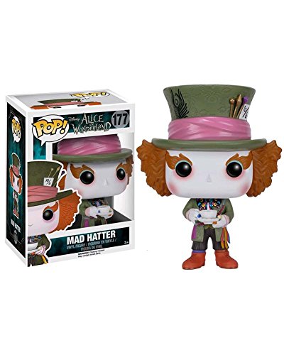 Funko 6709 Disney: Alice 6709 Wonderland Pop Vinilo Mad Hatter Figura