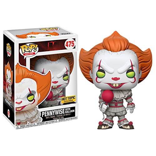 Funko - Figurine It Movie 2017 - Pennywise with Balloon Exclusi Pop 10cm - 0889698218610