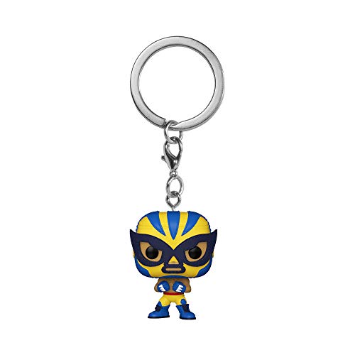 Funko Marvel Luchadores Wolverine - Marvel Luchadores - Xmen - Llavero - Minifigura de Vinilo Coleccionable Llavero Original - Relleno de Calcetines - Idea de Regalo- Mercancia Oficial - Minifigura