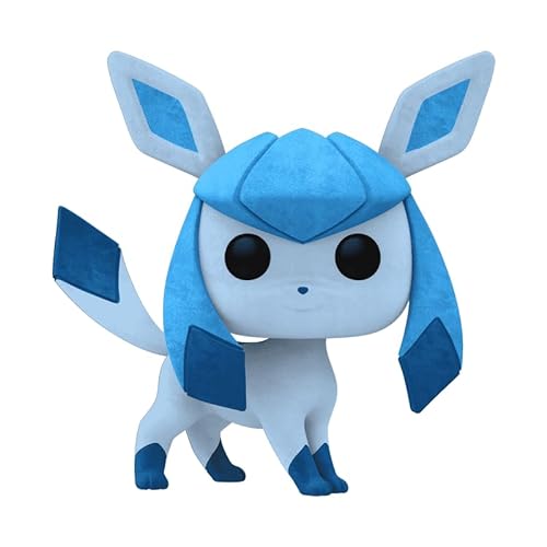 Funko Pokemon Figuras Glaceon Flocked Limited Edition #921 – Exclusive Special Edition – Juguetes Pokemon