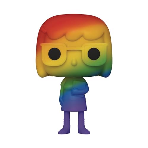 Funko Pop! Animation: Pride - Tina Belcher - Arco Iris - Bob's Burgers - Figura de Vinilo Coleccionable - Idea de Regalo- Mercancia Oficial - Juguetes para Niños y Adultos - TV Fans