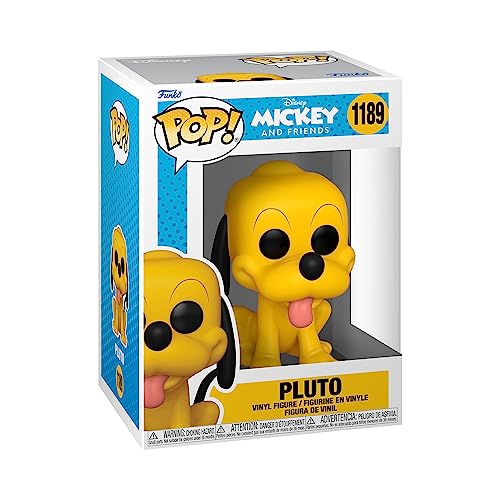 Funko Pop! Disney: Classics - Pluto - Figura de Vinilo Coleccionable - Idea de Regalo- Mercancia Oficial - Juguetes para Niños y Adultos - Muñeco para Coleccionistas y Exposición