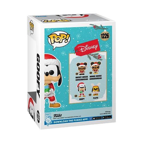 Funko Pop! Disney: Holiday - Goofy - Figura de Vinilo Coleccionable - Idea de Regalo- Mercancia Oficial - Juguetes para Niños y Adultos - Muñeco para Coleccionistas y Exposición