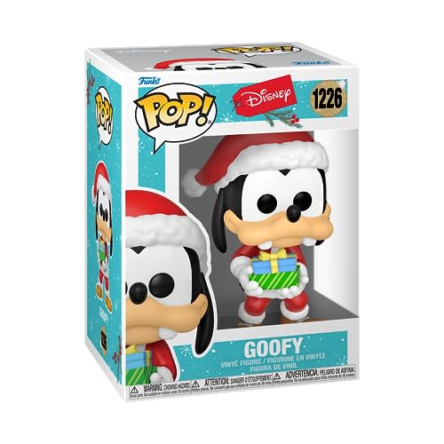 Funko Pop! Disney: Holiday - Goofy - Figura de Vinilo Coleccionable - Idea de Regalo- Mercancia Oficial - Juguetes para Niños y Adultos - Muñeco para Coleccionistas y Exposición