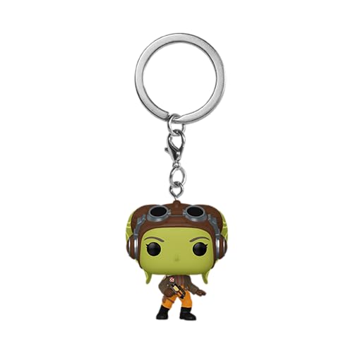 Funko Pop! Keychain: Ahsoka - General Hera Syndulla - Star Wars Ahsoka - Minifigura de Vinilo Coleccionable Llavero Original - Relleno de Calcetines - Idea de Regalo- Mercancia Oficial - TV Fans