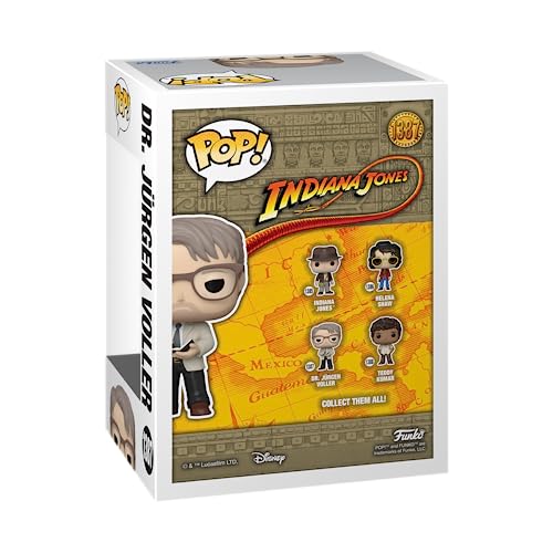 Funko Pop! Movies: IJ5 - Indiana Jones 5 - Figura de Vinilo Coleccionable - Idea de Regalo- Mercancia Oficial - Juguetes para Niños y Adultos - Movies Fans - Muñeco para Coleccionistas