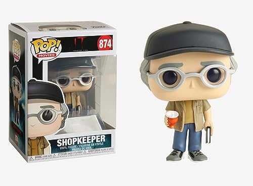 Funko Pop! Movies: IT 2 - Shop Keeper - (Stephen King) - Collectable Vinyl Figure For Display - Gift Idea - Official Merchandise - Toys For Kids & Adults - Movies Fans - Model Figure For Collectors