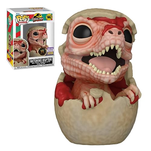 Funko Pop! Movies: Jurassic Park - Raptor incubante (SDCC'23), figura de vinilo coleccionable - 71736