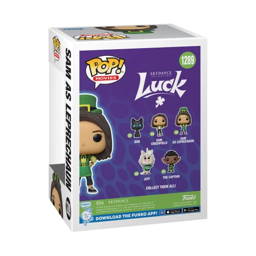 Funko Pop! Movies: Luck - Sam - 1/6 de Probabilidades de Obtener la RARA Variante Chase - Figura de Vinilo Coleccionable - Idea de Regalo- Mercancia Oficial - Juguetes para Niños y Adultos