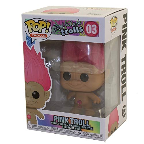 Funko Pop! Pink Troll Classic - Trolls - Figura de Vinilo Coleccionable - Idea de Regalo- Mercancia Oficial - Juguetes para Niños y Adultos - Muñeco para Coleccionistas y Exposición