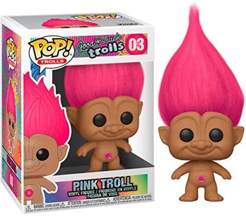 Funko Pop! Pink Troll Classic - Trolls - Figura de Vinilo Coleccionable - Idea de Regalo- Mercancia Oficial - Juguetes para Niños y Adultos - Muñeco para Coleccionistas y Exposición