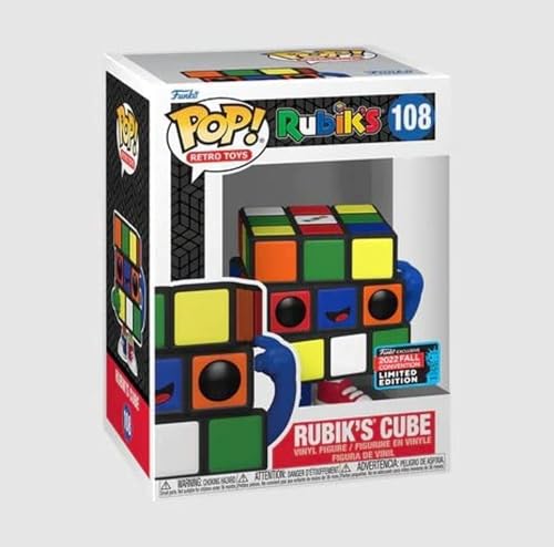 Funko Pop Retro Toys - Exclusivo de la convención de otoño 2022: cubo de rompecabezas