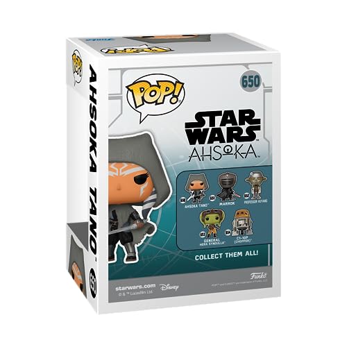 Funko Pop! Star Wars: Ahsoka TV - Ahsoka Tano with Dual Lightsabers - Star Wars Ahsoka - Figura de Vinilo Coleccionable - Idea de Regalo- Mercancia Oficial - Juguetes para Niños y Adultos - TV Fans