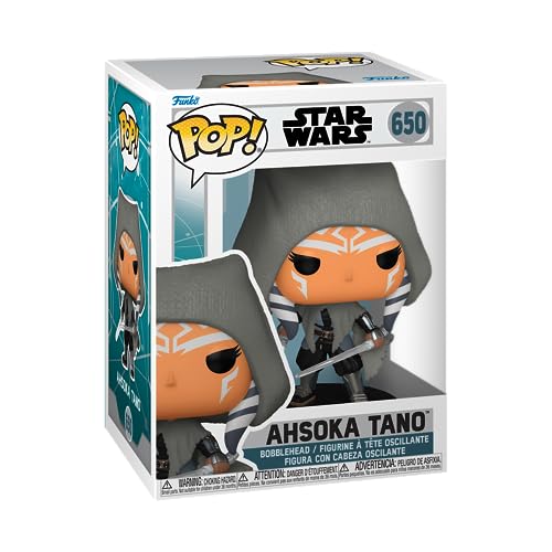 Funko Pop! Star Wars: Ahsoka TV - Ahsoka Tano with Dual Lightsabers - Star Wars Ahsoka - Figura de Vinilo Coleccionable - Idea de Regalo- Mercancia Oficial - Juguetes para Niños y Adultos - TV Fans