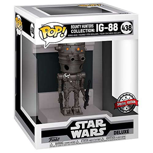 Funko Pop! Star Wars: Colección Cazarrecompensas Deluxe - IG-88