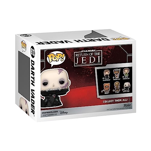 Funko Pop! Star Wars: RotJ 40th - Vadar - Vader - (Unmasked) - Figura de Vinilo Coleccionable - Idea de Regalo- Mercancia Oficial - Juguetes para Niños y Adultos - Movies Fans