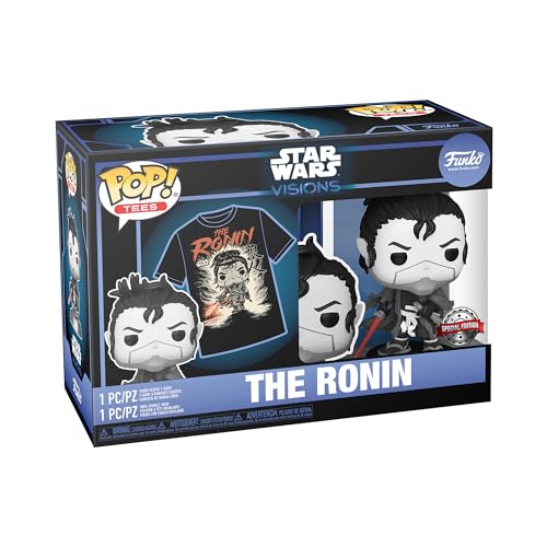 Funko Pop! & tee: Star Wars - Kyoto - Large - (L) - Camiseta, Franela - Ropa con Figura de Vinilo Coleccionable - Idea de Regalo - Juguetes y Camiseta de Manga Corta para Adultos Hombres y Mujeres