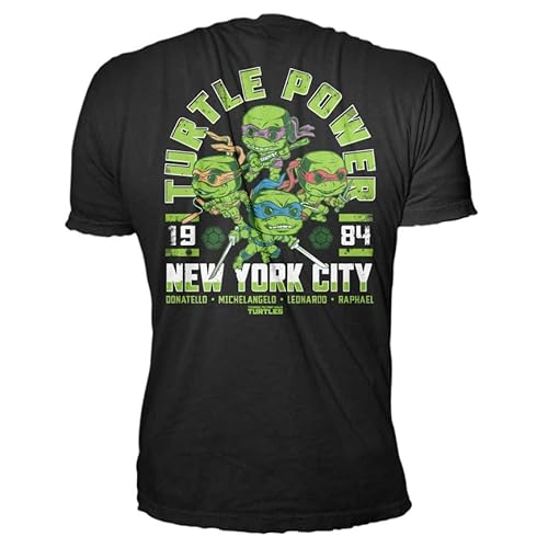 Funko POP! Tees: Teenage Mutant Ninja Turtles - (TMNT) Mutant Ninja Turtles (TMNT) - Group - (AD) - Extra Large - XL - Tortugas Ninja - Camiseta, Franela - Ropa - Idea de Regalo - Top de Manga Corta