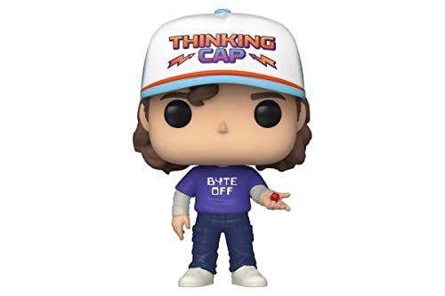 Funko POP! Television Stranger Things Dustin 4.05-in Vinyl Figure GameStop Exclusive