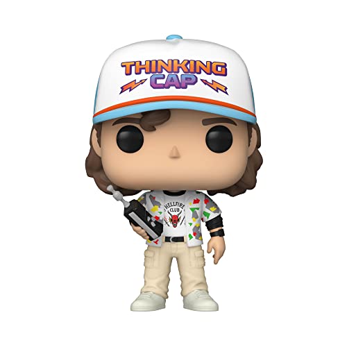 Funko Pop! TV: Stranger Things - Dustin Henderson - Aka Desdentado - Figura de Vinilo Coleccionable - Idea de Regalo- Mercancia Oficial - Juguetes para Niños y Adultos - TV Fans